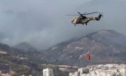 MSB: İzmir'deki yangınlar için TSK'ya ait 2 helikopter daha görevlendirildi