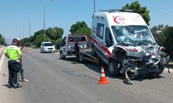 Gaziantep’te tankerle çarpışan ambulanstaki 3 sağlıkçı yaralandı