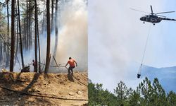 Karabük'teki orman yangınına müdahale sürüyor