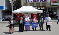 Muşlu aileler, DEM Parti önündeki 'evlat nöbeti'ni sürdürüyor