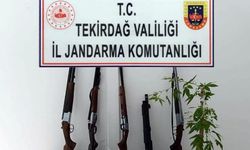 Tekirdağ'da silah kaçakçılarına operasyon: 5 gözaltı