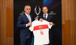 TFF Başkanı Hacıosmanoğlu, UEFA Başkanı Ceferin ile bir araya geldi