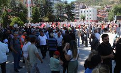 Tokat'ta köylüler, maden arama çalışmasını protesto etti