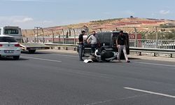 Gaziantep’te bariyerlere çarpan motosikletin sürücüsü öldü