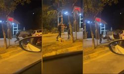 Pendik’te tekmeli yumruklu sinyal kavgası kamerada