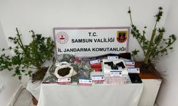 Samsun'da uyuşturucular çekyat, buzdolabı ve çatı arasından çıktı; 5 gözaltı