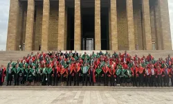 Yargıtay üyeleri adli yılın açılışı dolayısıyla Anıtkabir'i ziyaret etti