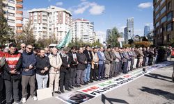 Ankara'da Yahya Sinvar için gıyabi cenaze namazı kılındı