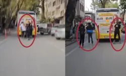 Bursa’da patenli gençlerin trafikteki tehlikeli yolculuğu