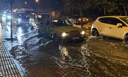 Bursa'da sağanak etkili oldu