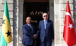 Cumhurbaşkanı Erdoğan, Sao Tome ve Principe Demokratik Cumhuriyeti Başbakanı Patrice Emery Trovoada'yı kabul etti