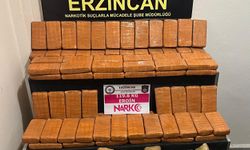 Erzincan'da 119 kilo 600 gram eroin ele geçirildi