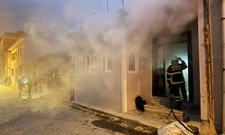 Edirne'de ailesiyle yaşadığı evi ateşe veren kişi teslim oldu