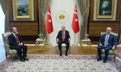 Cumhurbaşkanı Erdoğan, Kuzey Makedonya Meclis Başkanı Gaşi'yi kabul etti