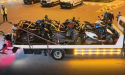 Eyüpsultan'da motosikletliler ve yayalara 251 bin 249 lira ceza