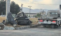 Malatya'da yolcu otobüsü ile otomobil çarpıştı: 1 ölü, 1 yaralı