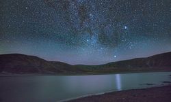 Nemrut'ta yıldızları görüntüledi