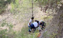 Sakarya'da şarampole devrilen motosikletin sürücüsü yaralandı