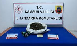 Samsun'da aracında ve evinde uyuşturucu bulunan şüpheli gözaltına alındı