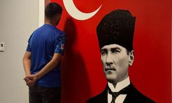 Atatürk görseline basan yabancı uyruklu şahıs tutuklandı