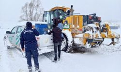 Bolu'da kardan yaylalarda mahsur kalan 7 köylü kurtarıldı