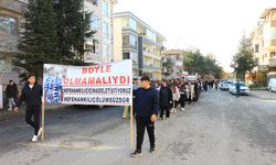 Efehan’ın ölümüne neden olan alkollü sürücüye verilen cezaya yürüyüşlü tepki