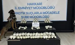 Hakkari'de 35 kilogram sentetik uyuşturucu ele geçirildi