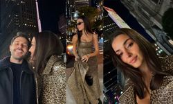 Hande Erçel ve Hakan Sabancı çifti New York'ta