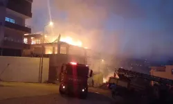 Hatay'da inşaatta çıkan yangın söndürüldü