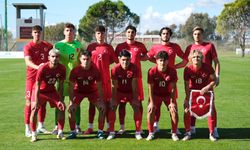 U19 Milli Futbol Takımı, İsviçre'ye 3-1 mağlup oldu