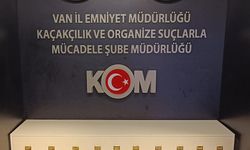 Van'da gümrük kaçağı 20 kilogram külçe altın ele geçirildi