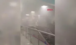 Yenikapı- Hacıosman metrosunda yangın