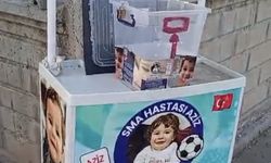 2 yaşındaki SMA’lı Aziz’in bağış kutusundaki para çalındı