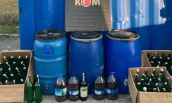 Aydın'da 444 litre sahte içki ele geçirildi