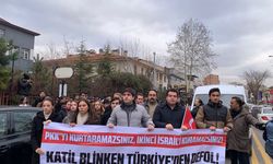 Vatan Partililerden Dışişleri Bakanlığı önünde Blinken protestosu