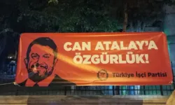 'Can Atalay'a özgürlük' pankartı asanlara verilen ceza yargıdan döndü