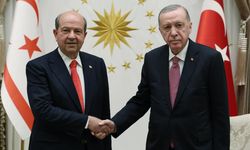 Erdoğan, KKTC Cumhurbaşkanı Tatar ile görüştü