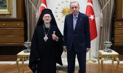 Erdoğan, Patrik Bartholomeos'u kabul etti