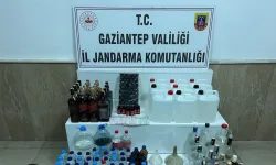 Gaziantep'te 95 litre sahte alkol ele geçirildi