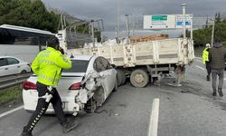 İstanbul'da zincirleme trafik kazası: 4'ü çocuk 8 yaralı