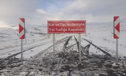 Kars'taki Selim-Göle kara yolu kış boyunca ulaşıma kapatıldı