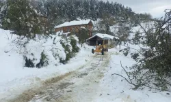 Kastamonu'da kar nedeniyle 5 köye ulaşım sağlanamıyor