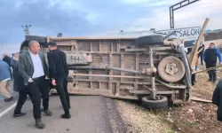 Mardin'de öğrenci servisi ile cip çarpıştı: 11 yaralı