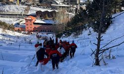 Erzurum Palandöken'de çığ düştü: 1'i ağır 5 yaralı