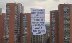 AK Partili belediye başkanına site yönetiminden protesto