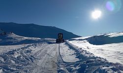 Şırnak'ta kardan kapanan 38 kilometrelik yol, ulaşıma açıldı