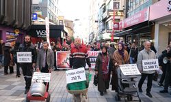 Saadet Partisi'nden yazar kasalı ekonomi protestosu