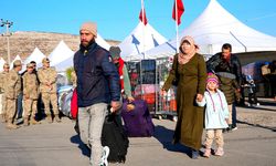 Suriyelilerin Hatay'daki sınır kapılarından ülkelerine dönüşü sürüyor