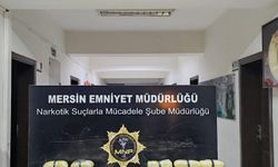 Mersin'de 43 kilo 720 gram sentetik uyuşturucu ele geçirildi