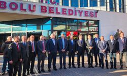 CHP'li belediye başkanları Bolu'da basın açıklaması yaptı